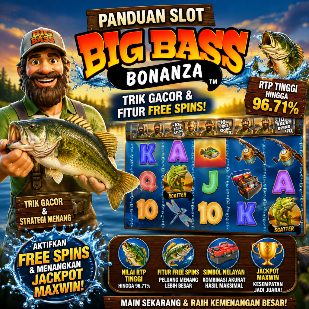 Panduan Slot Big Bass Bonanza: Trik Gacor dan Fitur Free Spins